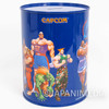 Retro RARE! Street Fighter 2 Tin Can Case Coin Bank Capcom JAPAN GAME Japanimedia Store