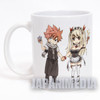 FAIRY TAIL Natsu Dragneel & Lucy Heartfilia Mug Charaum Cafe JAPAN ANIME