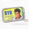 Street Fighter 2 Animation Ryu Plastic Plate Charm Ballchain 2pc Set