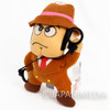 Retro RARE! Lupin the 3rd Third Inspector Zenigata Plush Doll 7" JAPAN ANIME MANGA