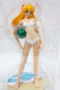 Evangelion Asuka Langley with Burnt Skin White Bikini Figure SEGA JAPAN ANIME