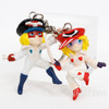 Yatterman Gan-chan Ai-chan Figure Key Chain Tatsunoko Pro JAPAN ANIME