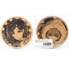 Steins ; Gate Ruka Urushibara & Faris Nyannyan Cork Coaster set JAPAN ANIME Japanimedia Store FRONT