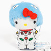 Evangelion x Hello Kitty Small Plush Doll Set Rei Ayanami + Asuka Langley