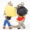 RARE! Dragon Ball Z Krillin & Android 18 Pair Figure Key Chain JAPAN ANIME 2