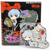 Evangelion Kaworu Nagisa x MechaGodzilla Mascot Rubber Strap JAPAN 2