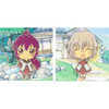 Yuru Yuri Metal Pins Ayano Sugiura & Chitose Ikeda JAPAN ANIME Japanimedia Store FRONT