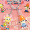 Parappa The Rapper Twin Character Figure Key Chain SUNNY JAPAN ANIME GAME