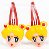 Retro RARE!! Sailor Moon Mascot Hair Clip Accessory Set JAPAN ANIME MANGA