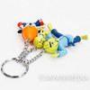 Parappa The Rapper Triple Character Figure Key Chain JAPAN ANIME GAME 2
