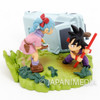 RARE!! Dragon Ball Z Bulma & Son Gokou Mini Figure JAPAN ANIME MANGA JUMP