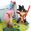 RARE!! Dragon Ball Z Bulma & Son Gokou Mini Figure JAPAN ANIME MANGA JUMP