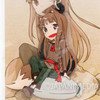Retro RARE! Spice and Wolf Holo Rubber Mascot Keychain Okami to Koushinryou Japanimedia Store FRONT
