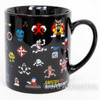 Capcom Dot Character Design Mug / Mega Man Ghosts'n Goblins 1942 Final Fight Japanimedia Store FRONT