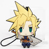 Final Fantasy Cloud Strife Mascot Rubber Strap JAPAN SQUARE ENIX