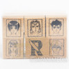 Chouja Superior Reideen Mini Stamp 6pc Set Movic JAPAN ANIME