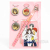 Fruits Basket Ball keychain & Strap & Laminated card Set [Tohru / Yuki / Kyo] JAPAN MANGA 2 Japanimedia Store