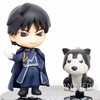 Fullmetal Alchemist Roy Mustang & Black Hayate Mini Figure BANDAI JAPAN