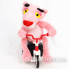 Pink Panther Plush Doll Cycling Electric Action Toy JAPAN MGM