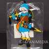 Retro RARE Dragon Quest VI 6 Terry Character Rubber Mascot Keychain Enix Warrior