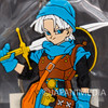 Retro RARE Dragon Quest VI 6 Terry Character Rubber Mascot Keychain Enix Warrior