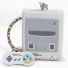 Nintendo Game Console History Miniature Figure Key Chain Super Famicom SNES 2