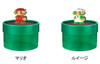 Set of 2 Super Mario Bros. Dydo Mini Dot Figure Famicom NES NINTENDO JAPAN