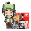 BURN THE WITCH Chief Rubber Ball Keychain JAPAN ANIME