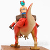 Retro RARE! Dragon Ball Z Bulma Riding Scene Figure Banpresto JAPAN