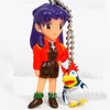 Retro RARE Evangelion Misato Katsuragi & Penpen Figure Ballchain JAPAN