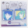 Shin Evangelion Shinji Ikari & Rei Ayanami Rubber Mascot Ballchain BANDAI