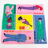 Retro Yu Yu Hakusho Cotton Handkerchief 12x12 inch JAPAN 2