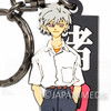 Retro RARE Evangelion Kaworu Nagisa (School Uniform) Rubber Mascot Keychain JAPAN