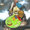 Retro RARE! Dragon Quest VI 6 Slime Knight Metal Pins WARRIOR ENIX