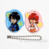 Yona of the Dawn Yona & Son Hak W Charm Mascot Ball Keychain JAPAN MANGA