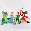 RARE! Disney Peter Pan Movie Friends Mini Figure Set Yutaka JAPAN