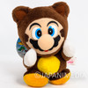 Retro Super Mario Tanooki Mario Plush Doll Banpresto Nintendo Famicom SNES