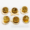 Baby-Star Ramen Character Bei-chan Face Metal Pins 6pc Set Oyatsu Company