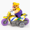 Super Mario Kart Wii WARIO Mini Figure Pull Back Car Bike JAPAN NINTENDO