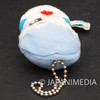 Evangelion Rei Ayanami School Bandage Mini Plush Doll Ball chain SEGA JAPAN