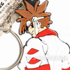 Battle Arena Toshinden Eiji Shinjo Rubber Mascot Keychain / TAKARA Playstation