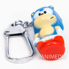 Retro RARE! Sonic The Hedgehog SONIC Mini Figure Keychain SEGA Japanimedia Store