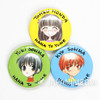 Fruits Basket Tohru & Yuki & Kyo Can Magnet 3pc set JAPAN MANGA