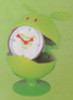 Gundam Mascot Robot Haro Figure Desktop Clock (Green Ver.) JAPAN