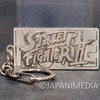 Retro RARE! Street Fighter 2 Movie Ryu Metal Plate Keychain Capcom
