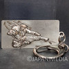 Retro RARE! Street Fighter 2 Movie Ryu Metal Plate Keychain Capcom Japanimedia Store