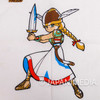 Retro RARE! Legend of Valkyrie Handkerchief Namco JAPAN GAME Japanimedia Store