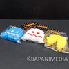 Pac-man Blinky Soft Vinyl Mascot Figure Ballchain 3pc Set Namco SK JAPAN NES