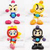 Retro RARE! Bomberman Mascot Magnet 4pc Set Hudson JAPAN GAME FAMICOM NES