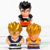 Dragon Ball Z Son Gohan Finger Puppet Figure 3pc Set JAPAN ANIME